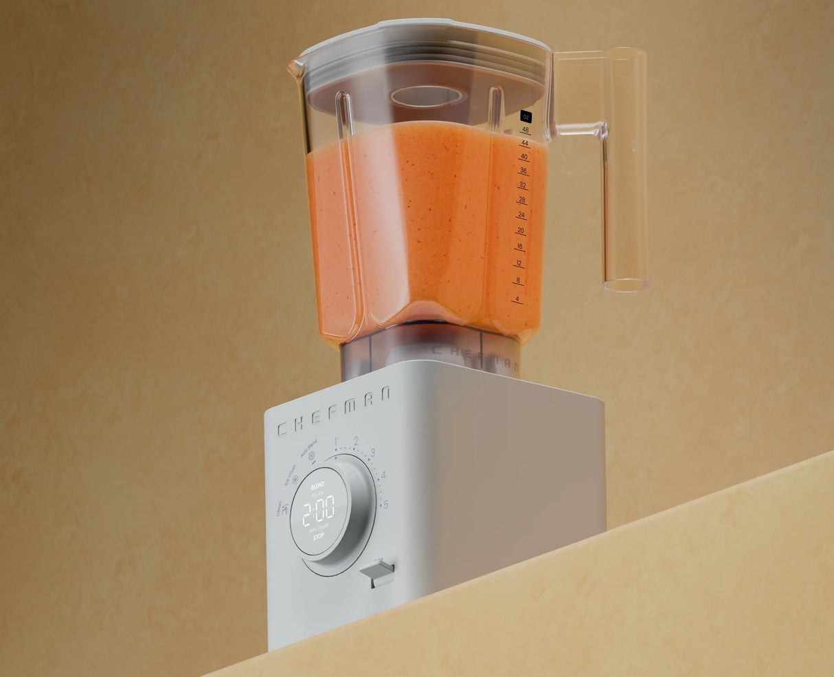 Chefman Obliterator 48 oz. High-Speed Blender with Travel Jar