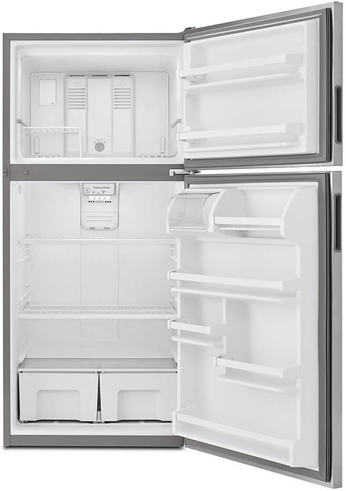 Amana 30 Inch Top Freezer Refrigerator ART308FFDM