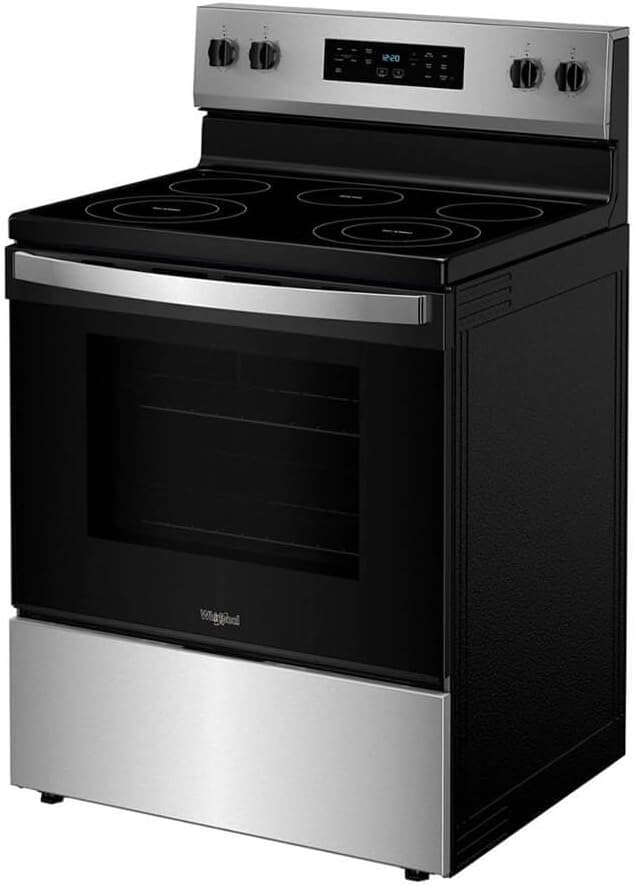 Whirlpool 30 Inch Electric Range WFES3330RS