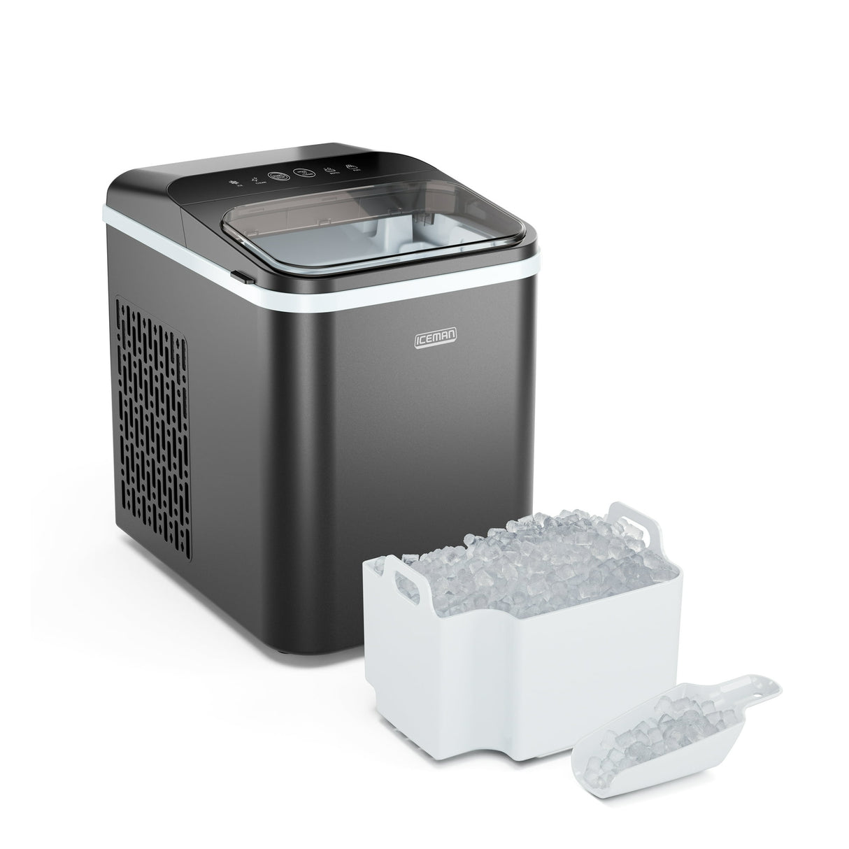Chefman Iceman Compact Pebble Ice Machine