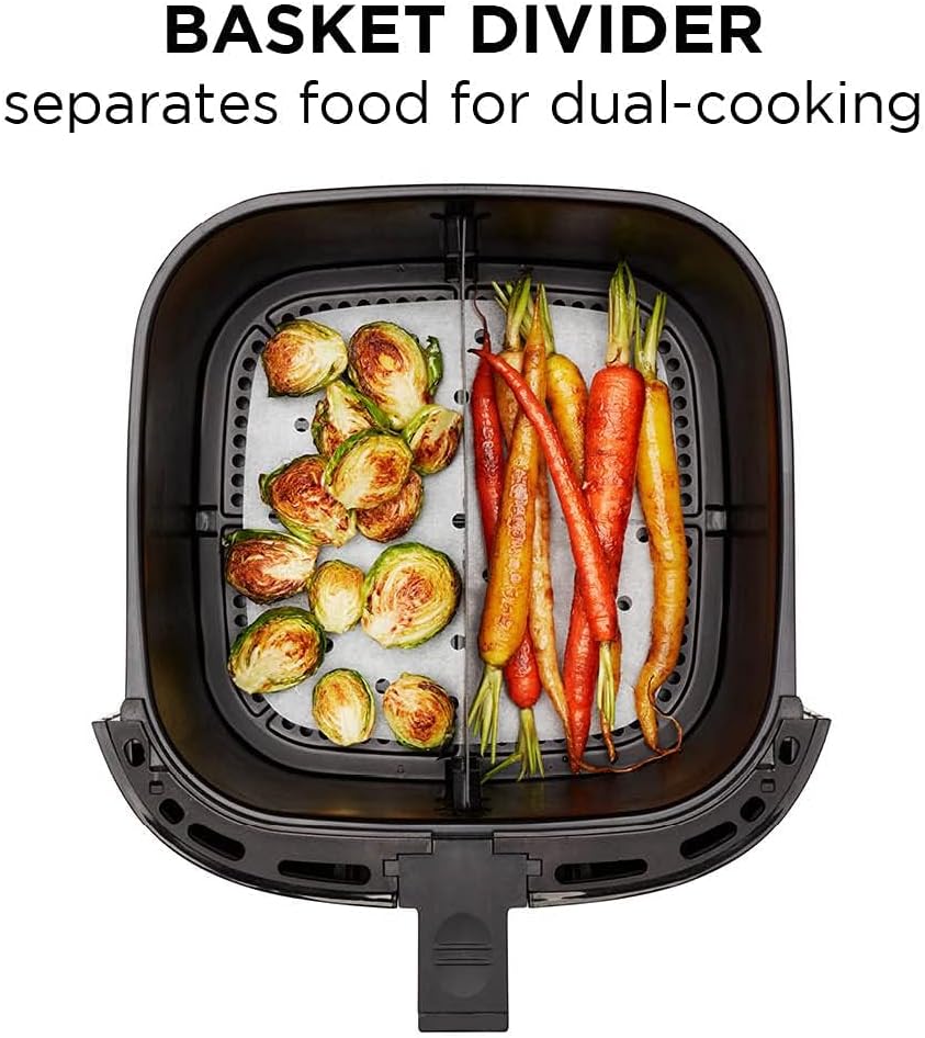Chefman TurboFry Touch 8-Quart Dual Basket Air Fryer
