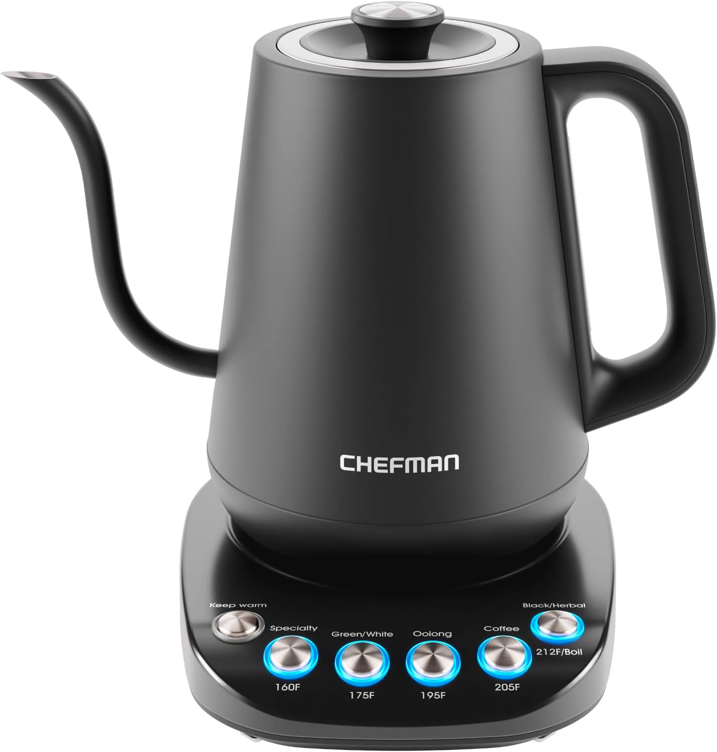 Chefman True Temp Gooseneck 0.8L Kettle