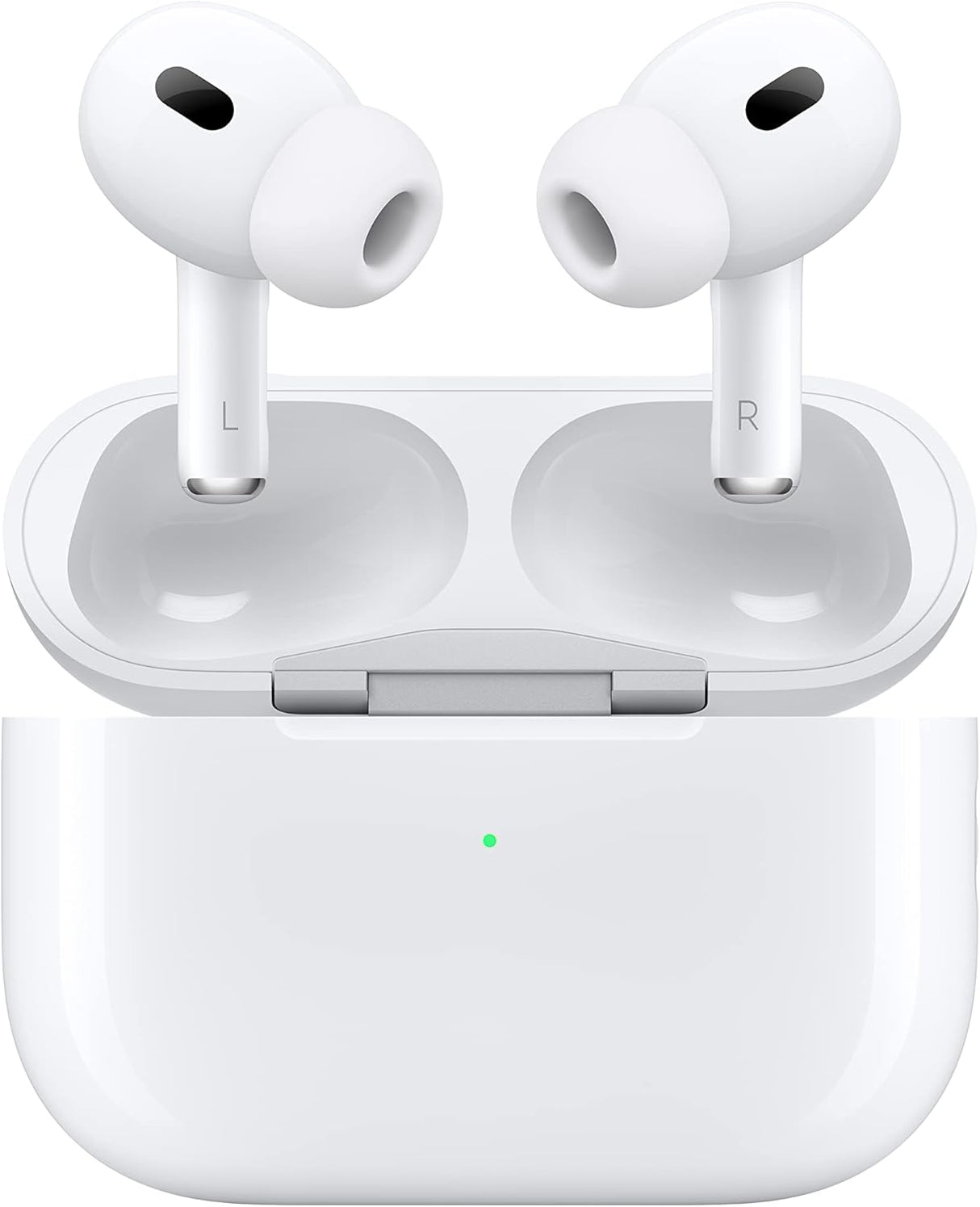 Apple - AirPods Pro (2nd generation) with MagSafe Case (USB‑C) - White