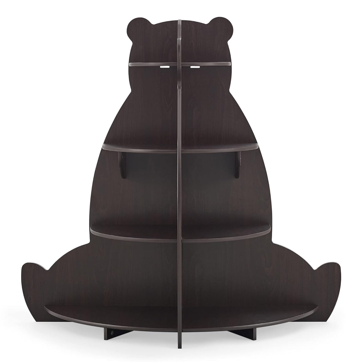 Delta Children Bear Bookcase - Greenguard Gold Certified, Brown