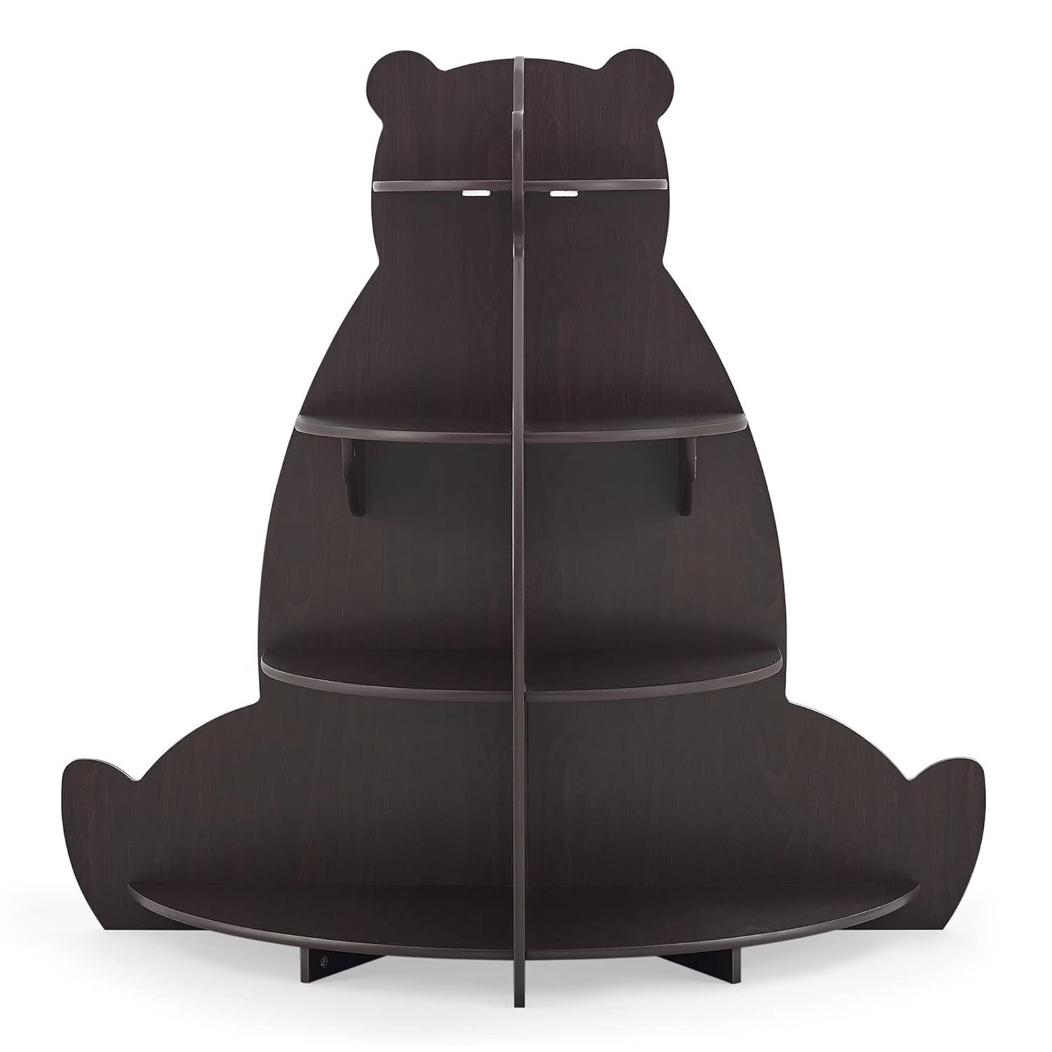 Delta Children Bear Bookcase - Greenguard Gold Certified, Brown