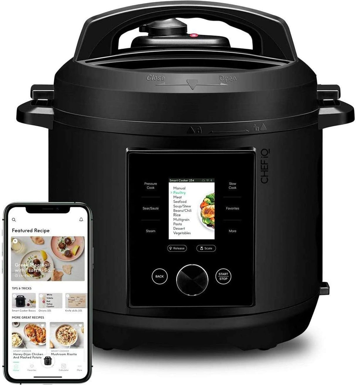 Chefman 6-Quart Touchscreen Pressure Cooker