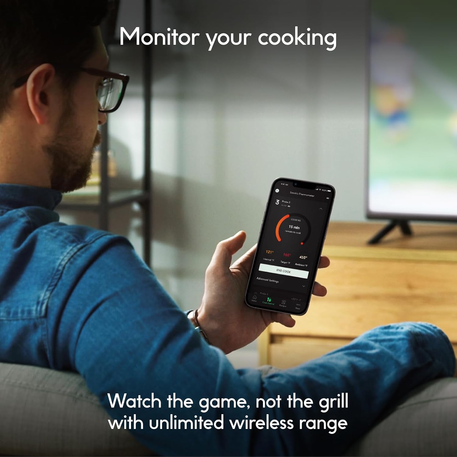 Chefman CHEF iQ Smart Thermometer & Hub (3 Probe Set)