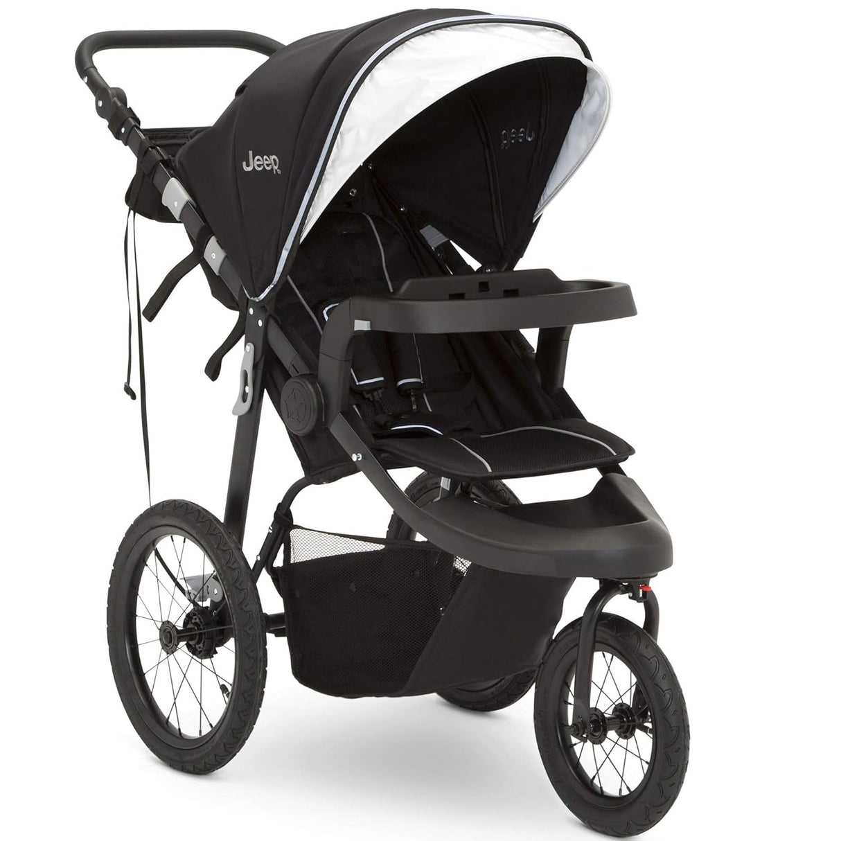 Delta Children Jeep Hydro Sport Plus Jogger, Black