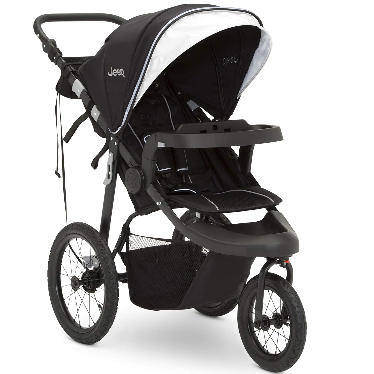 Delta Children Jeep Hydro Sport Plus Jogger, Black
