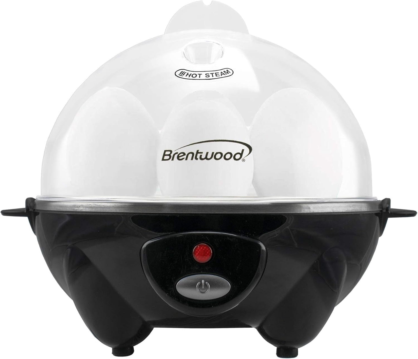 Brentwood 7 Egg Cooker/Steamer - Black,(1045BK)