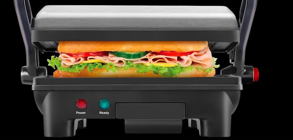 Chefman 3-in-1 Panini Press Grill