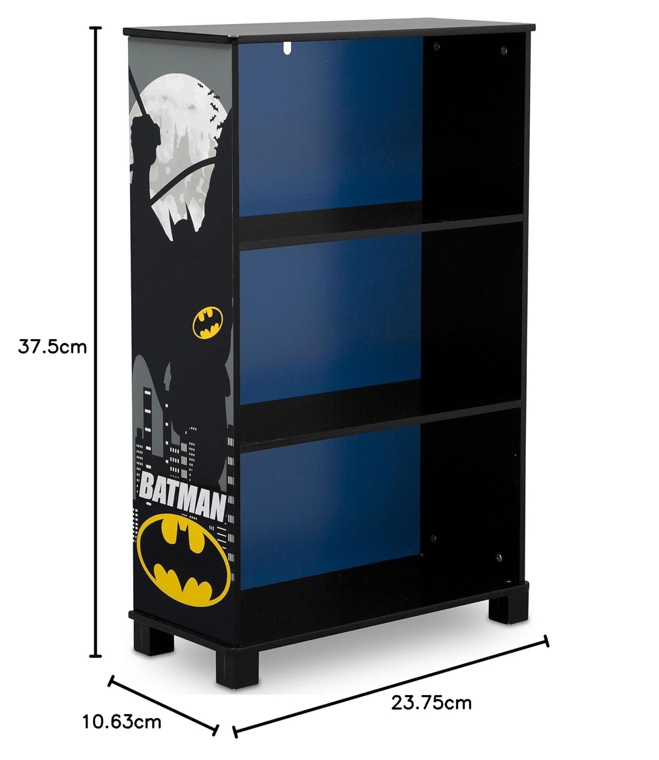 Delta Children Batman Deluxe 3-Shelf Bookcase