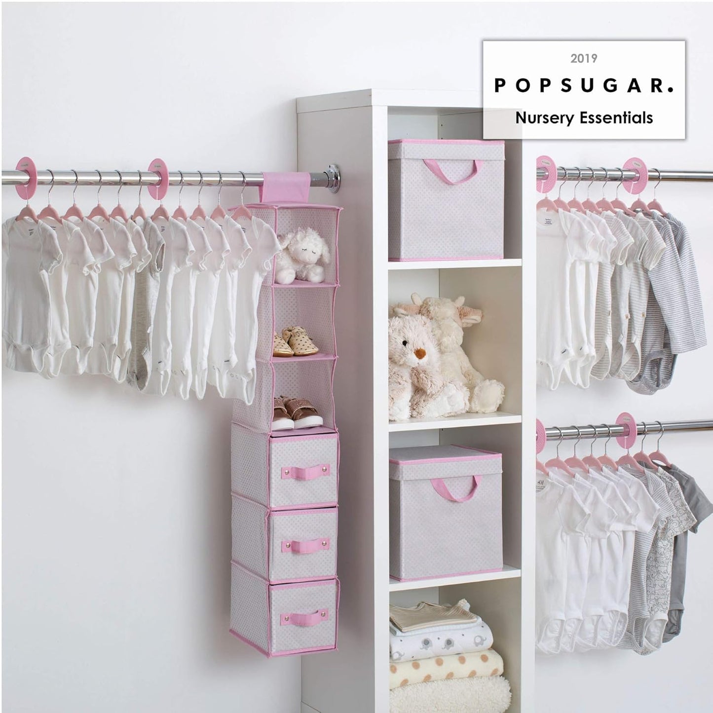 Delta Children 48 Piece Nursery Storage Set