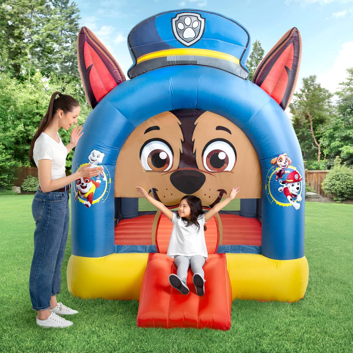 PAW Patrol Inflatable Bounce House for Kids by Delta Children