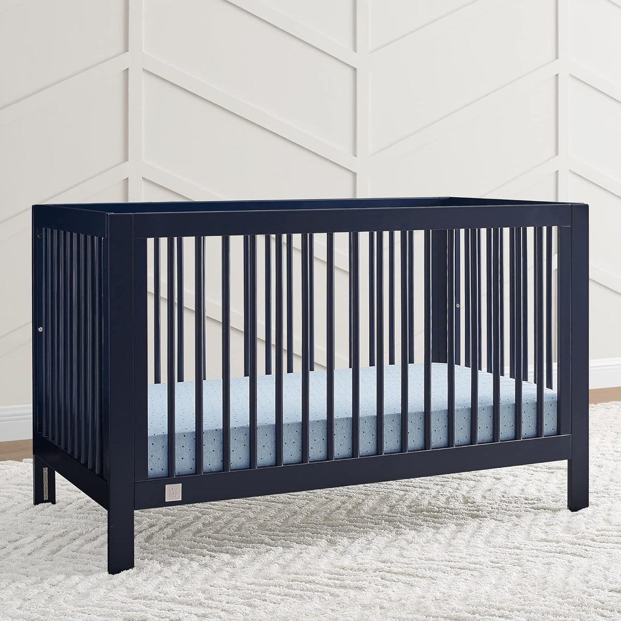 Delta Children babyGap Charlie 6-in-1 Convertible Crib - Greenguard Gold Certified, Navy