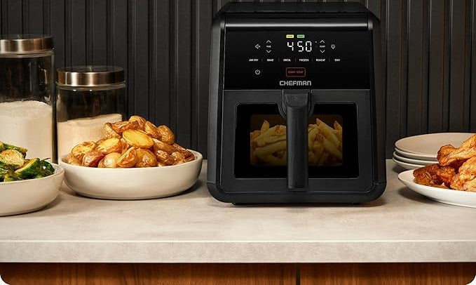 Chefman TurboFry 7 Quart Slim Profile Air Fryer