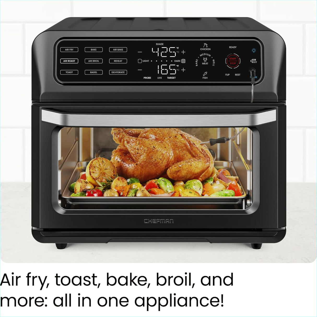 Chefman ExacTemp  20-Qt Oven+ Air Fryer