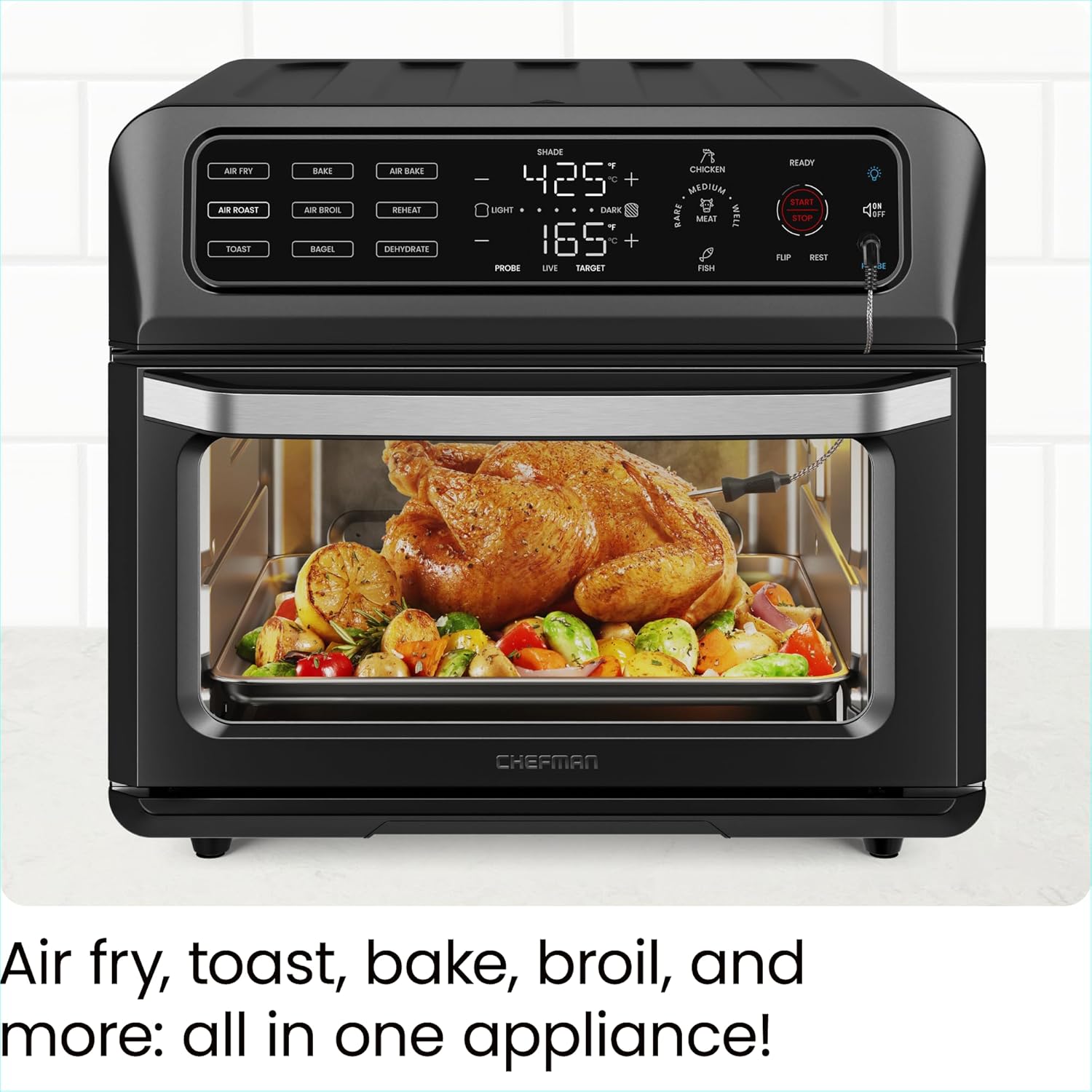 Chefman ExacTemp  20-Qt Oven+ Air Fryer