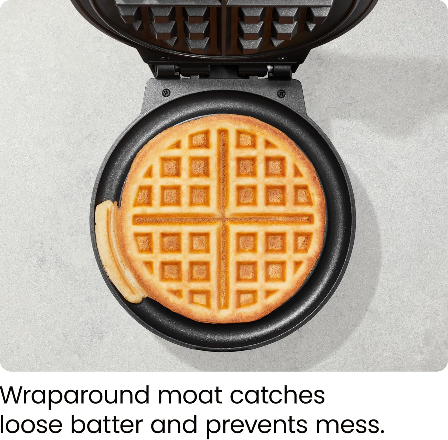 Chefman Anti-Overflow Waffle Maker