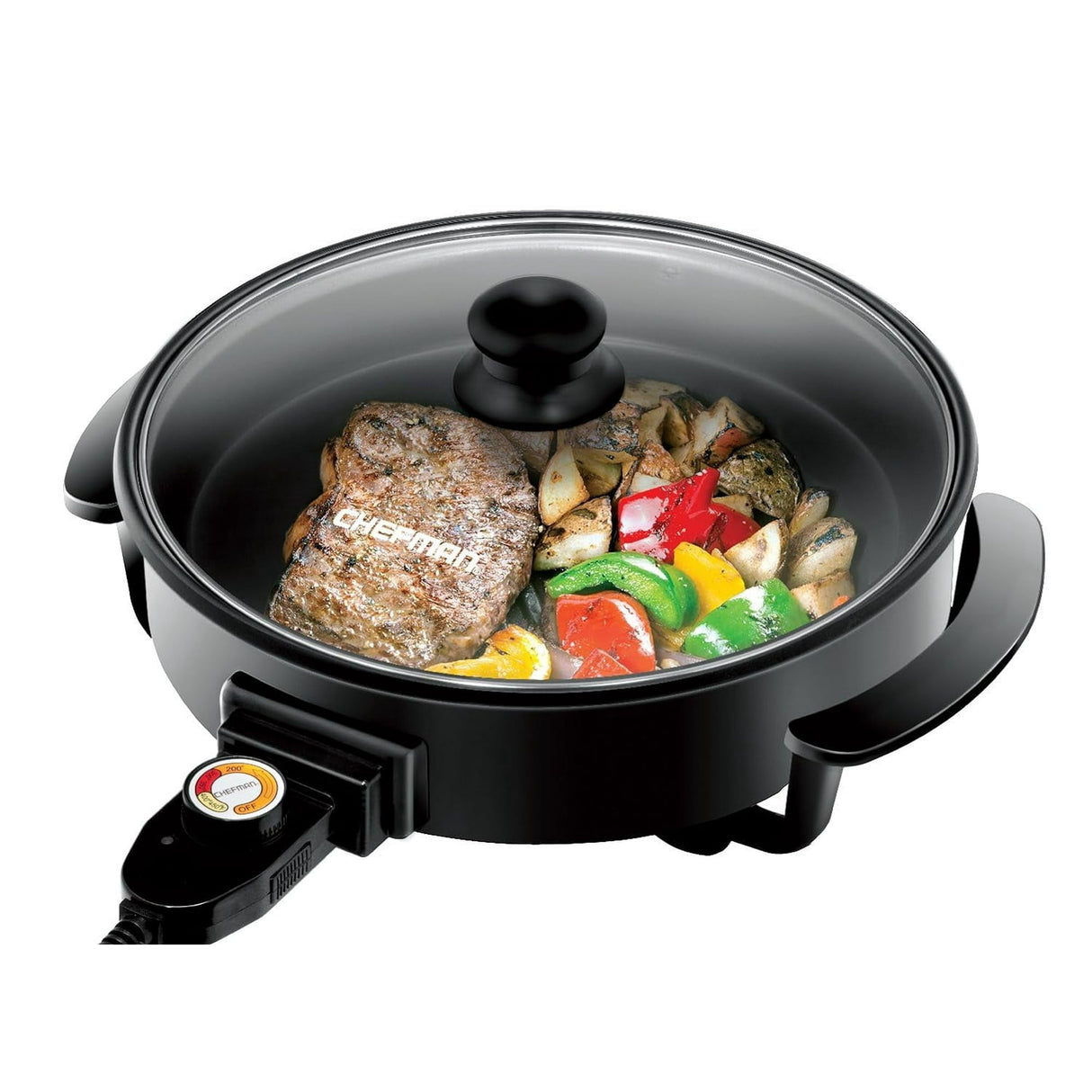 Chefman 12-Inch Round Electric Skillet