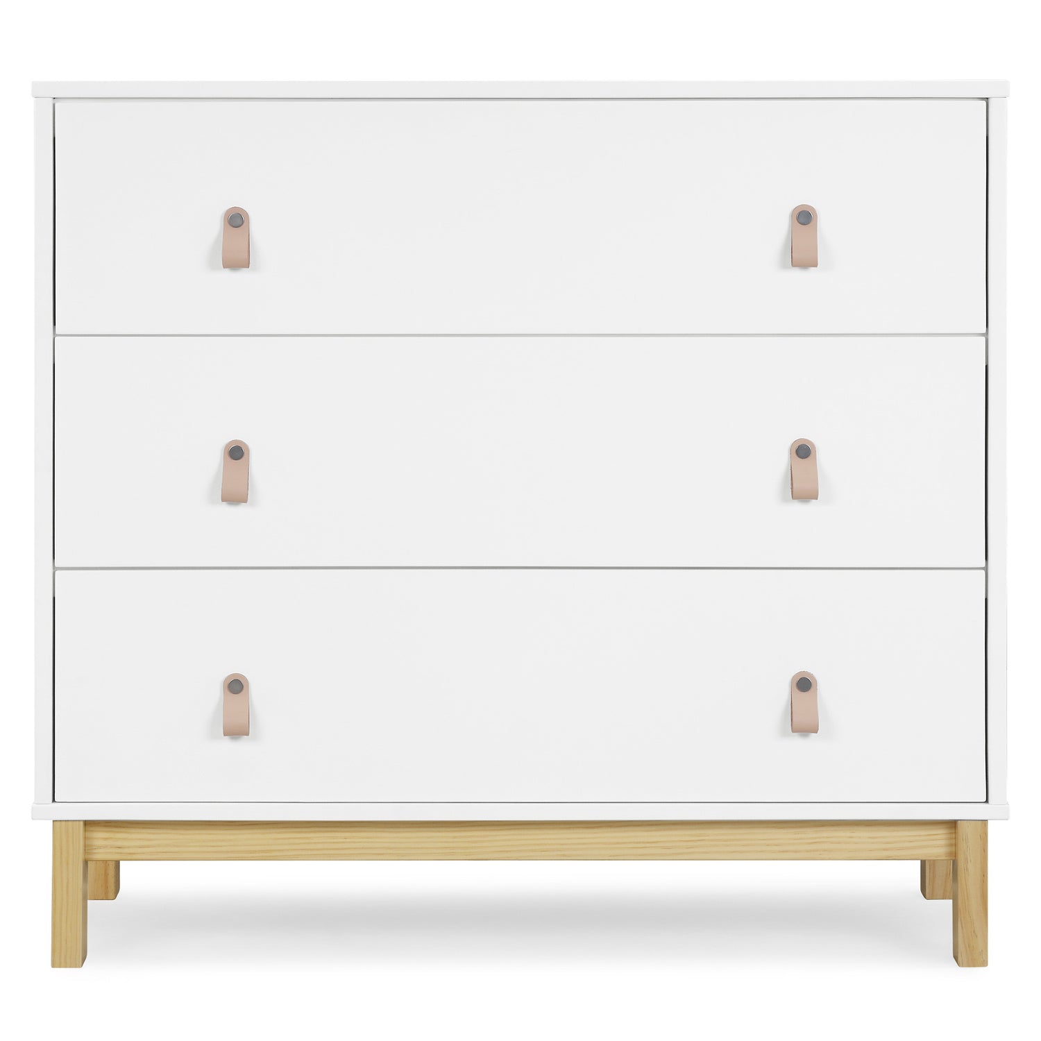 babyGap by Delta Children Legacy 3 Drawer Dresser, Bianca White/Natural