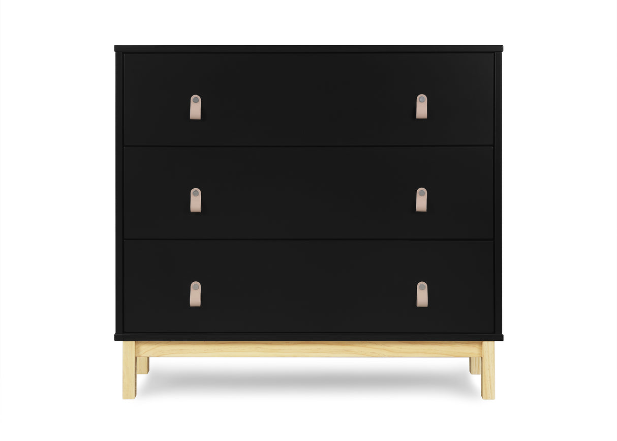 babyGap by Delta Children Legacy 3 Drawer Dresser, Ebony/Natural