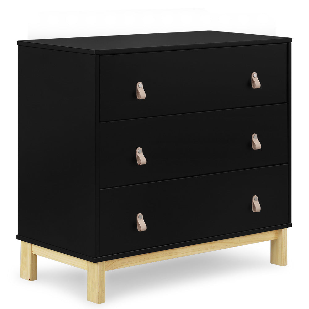 babyGap by Delta Children Legacy 3 Drawer Dresser, Ebony/Natural