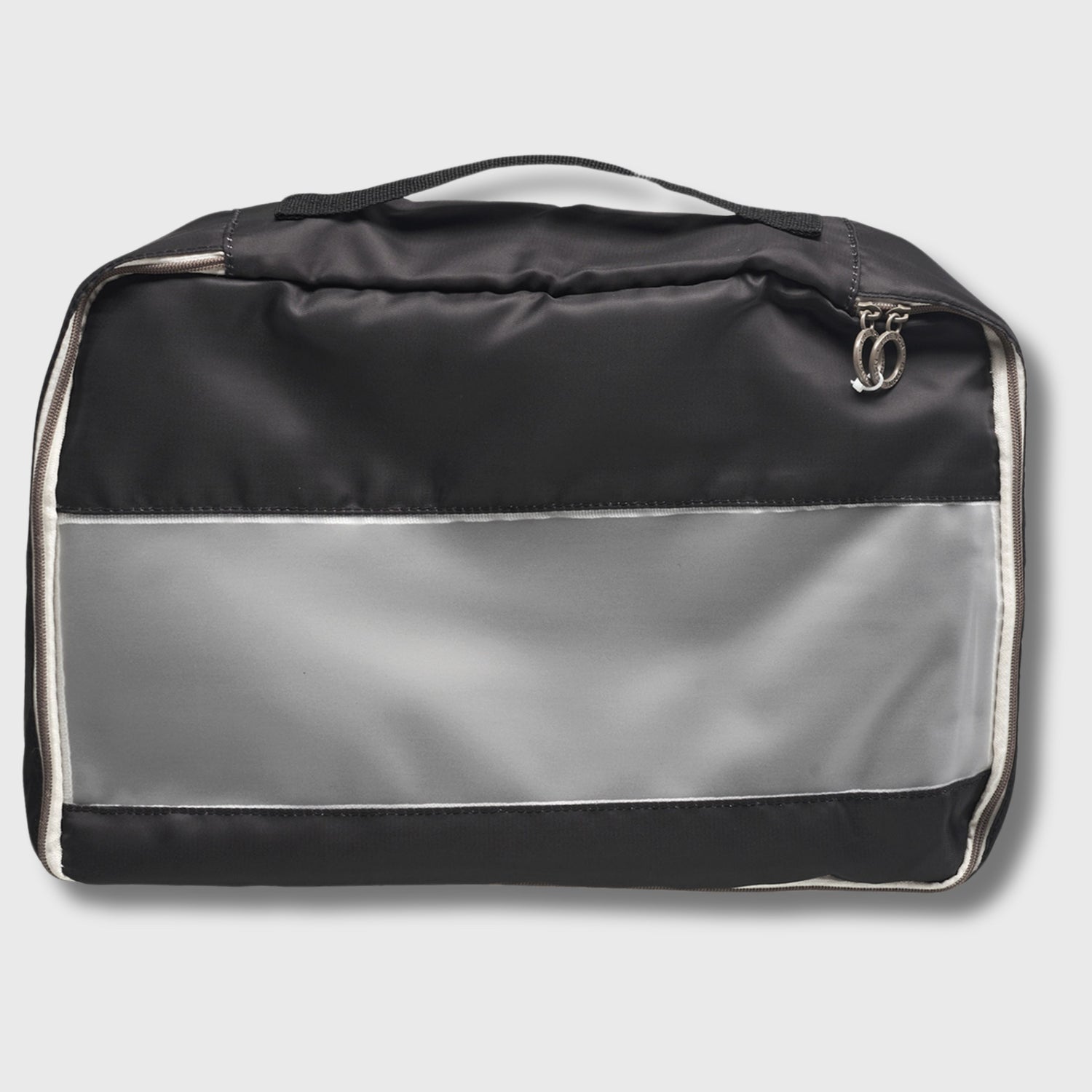 French Connection 6pc Packing Cube Set - Travel Storage Set for Luggage in Black