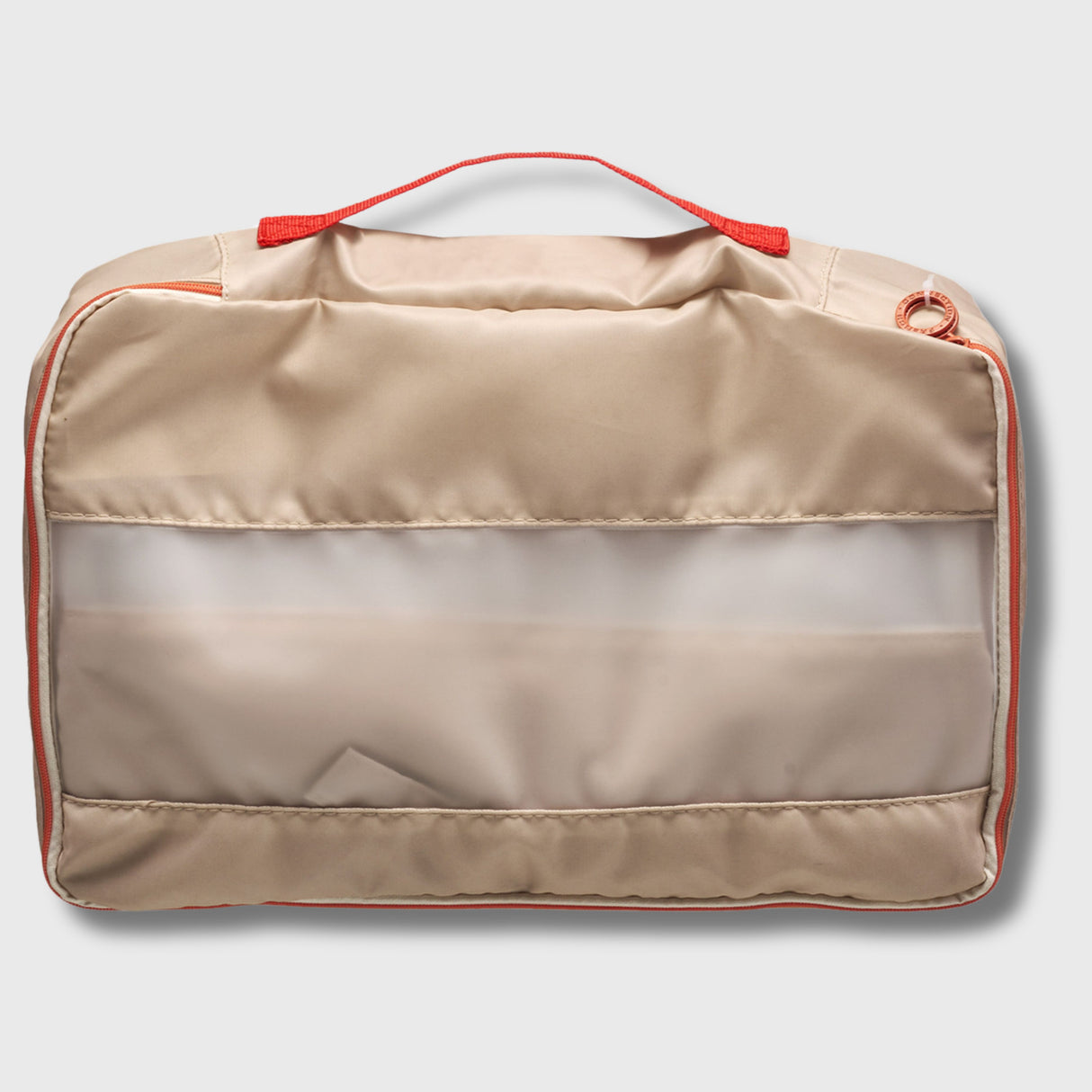 French Connection 6pc Packing Cube Set - Travel Storage Set for Luggage in Sand