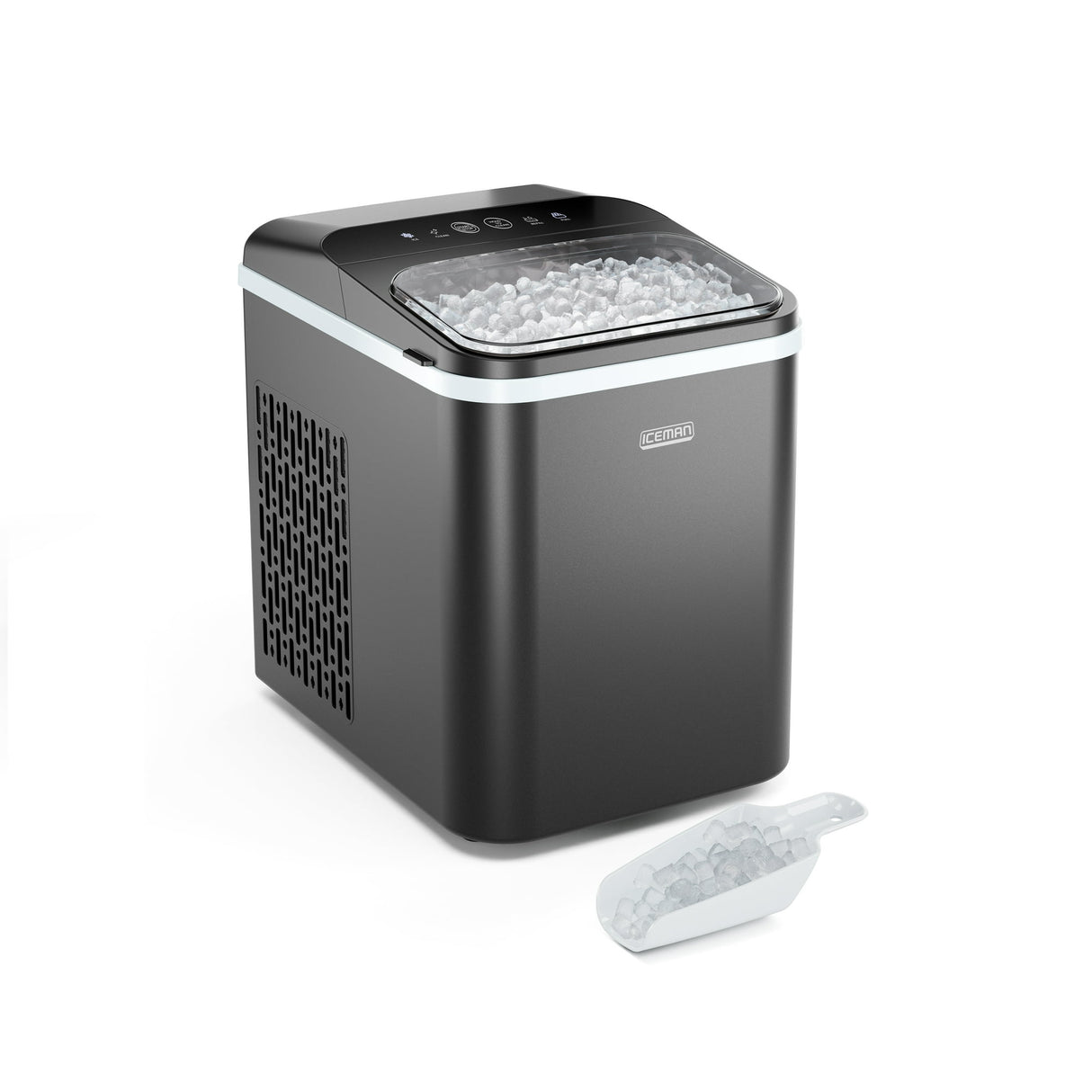 Chefman Iceman Compact Pebble Ice Machine