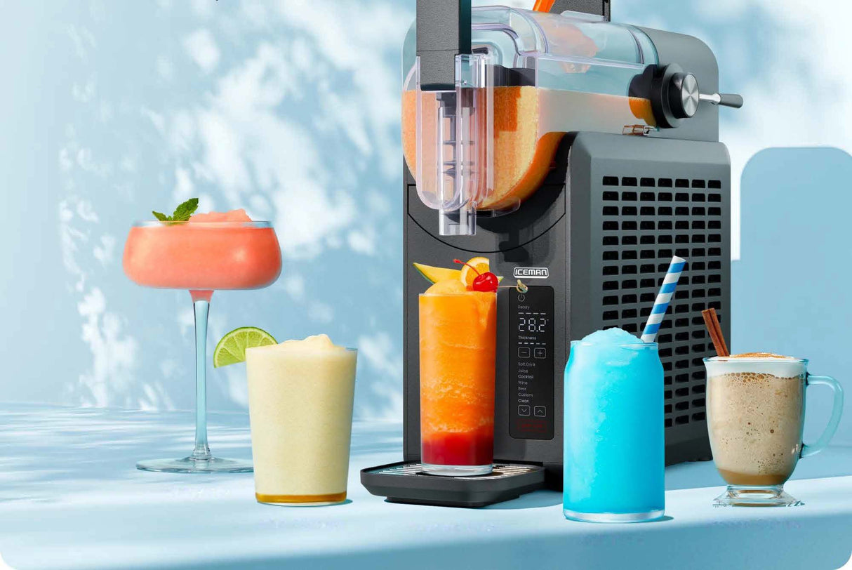 Chefman Slush-Ease 48 oz. Slushy Maker with Customizable Thickness - Black