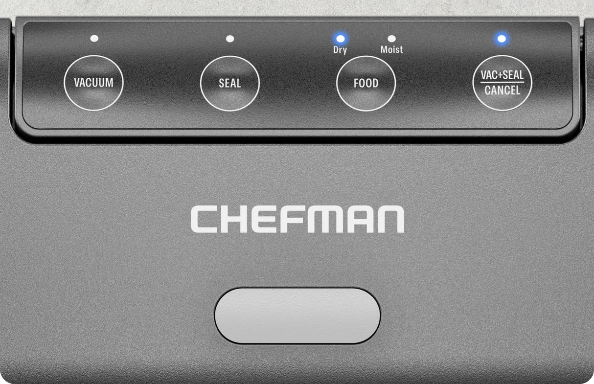 Chefman Vacuum Sealer Machine, Ideal for Sous Vide and Storage, Vacuum Sealer Bags Included