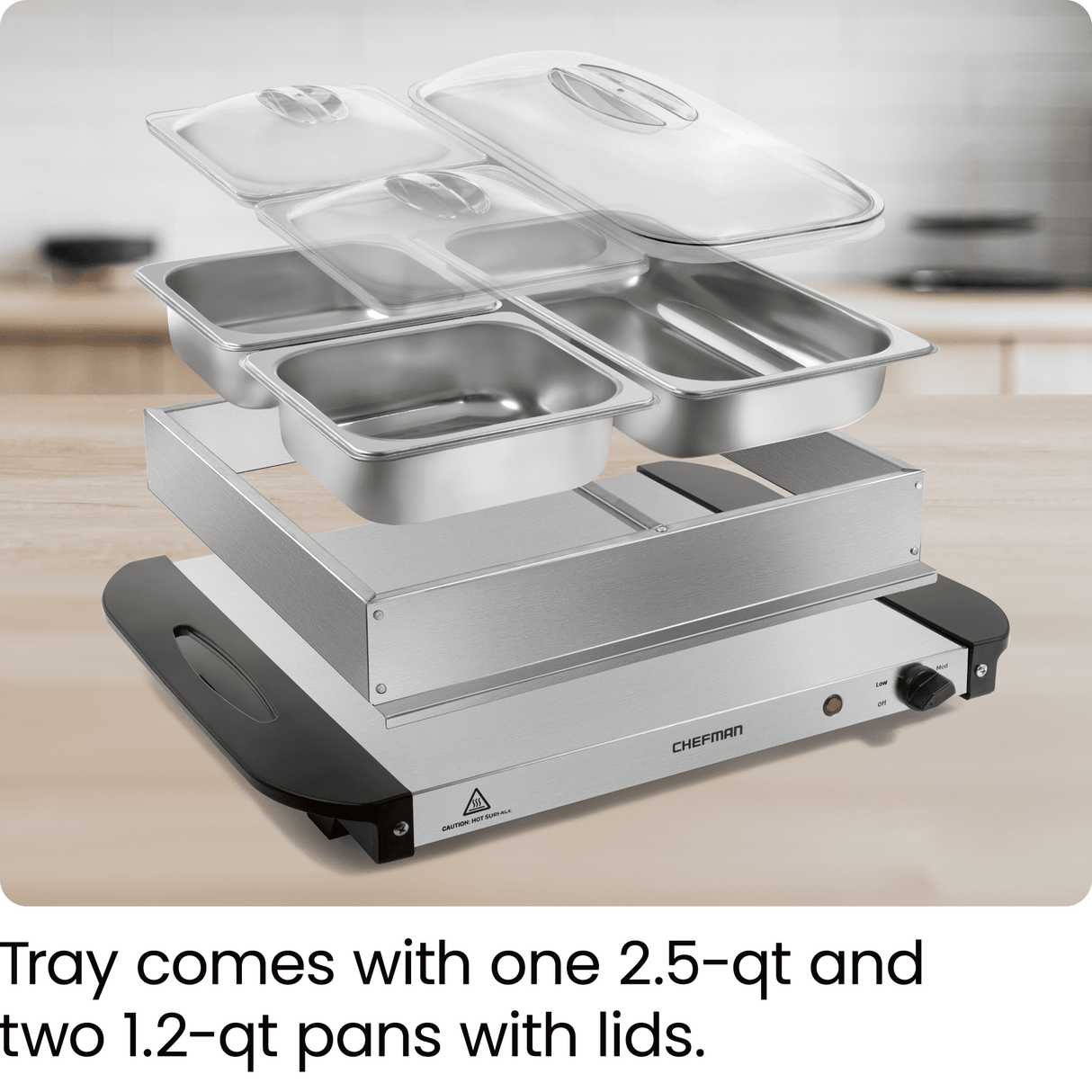 Chefman Electric Buffet Server & Warming Tray