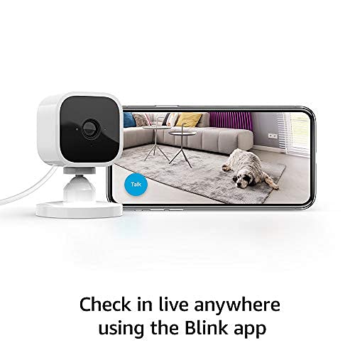 Blink Mini, Compact indoor plug-in smart security camera, 1 camera