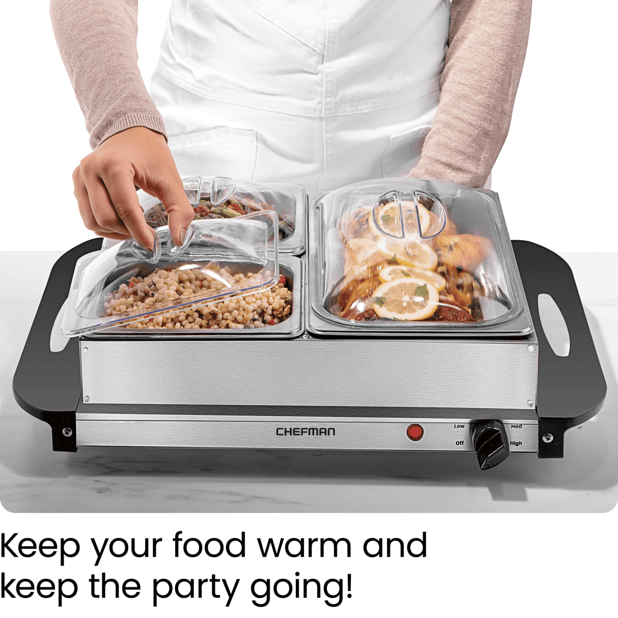 Chefman Electric Buffet Server & Warming Tray