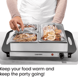 Chefman Electric Buffet Server & Warming Tray