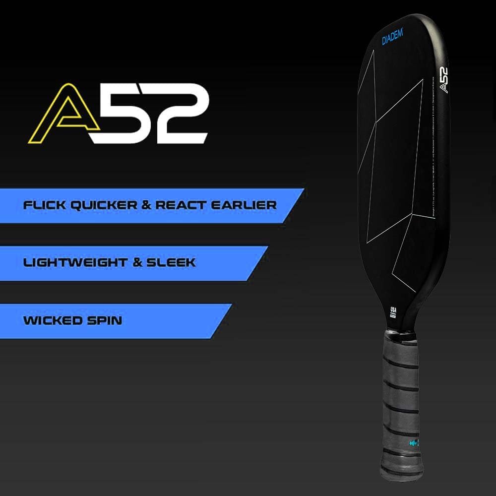 Diadem A52 Pickleball Paddle - Blue