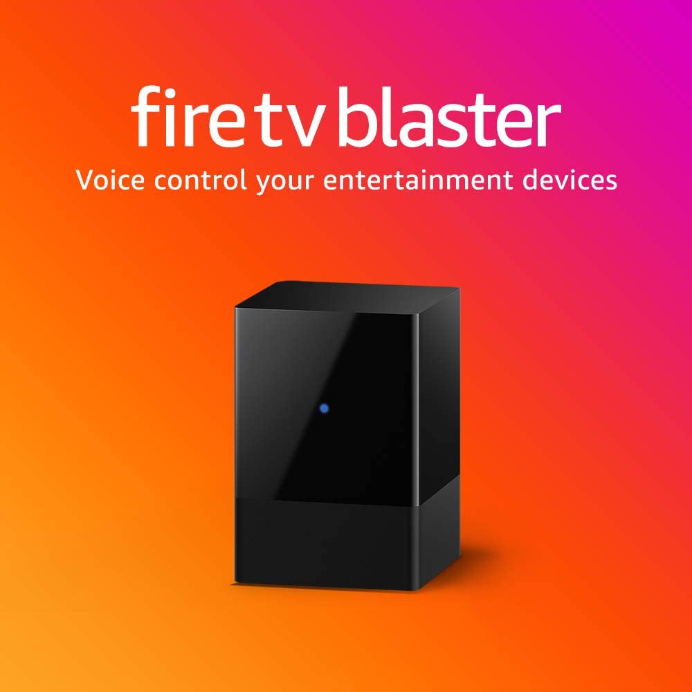 Amazon Fire TV Blaster Alexa voice control for power and volume on TV & soundbar