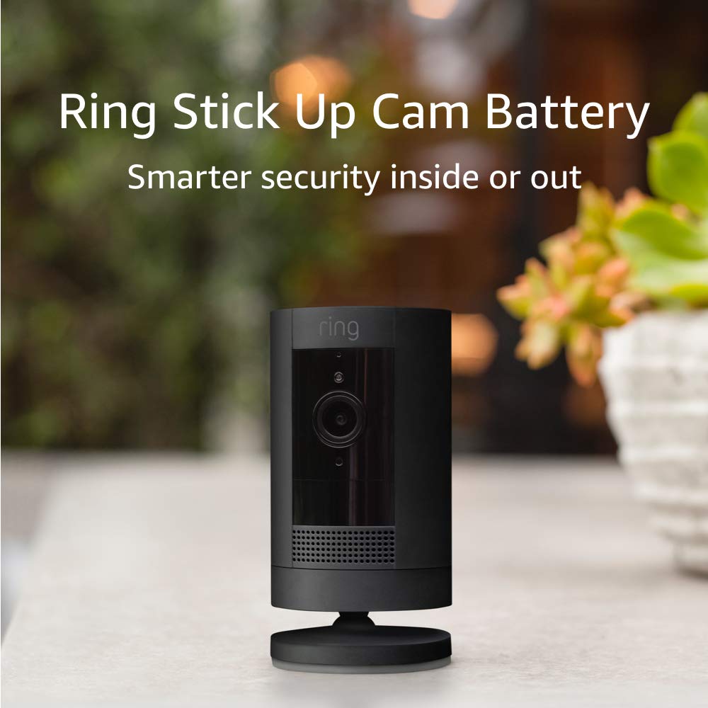 Ring Stick Up Cam Battery HD security camera Black