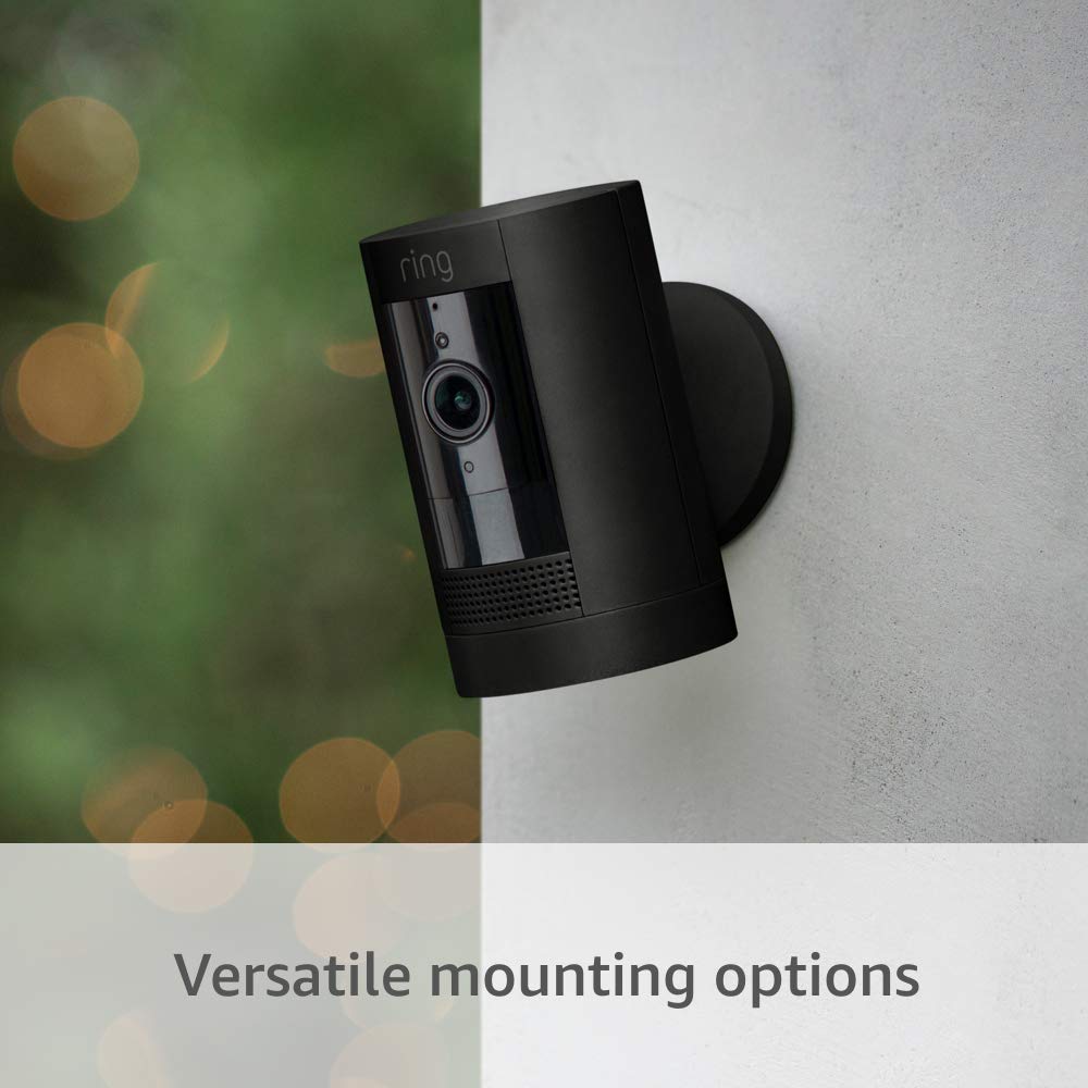 Ring Stick Up Cam Battery HD security camera Black