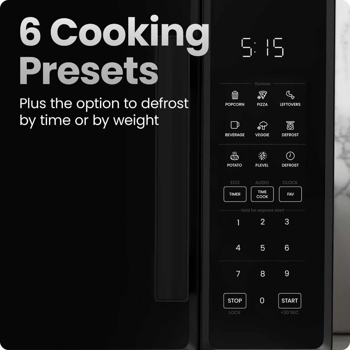 Chefman Chefman Countertop Microwave Oven 1.1 Cu Ft