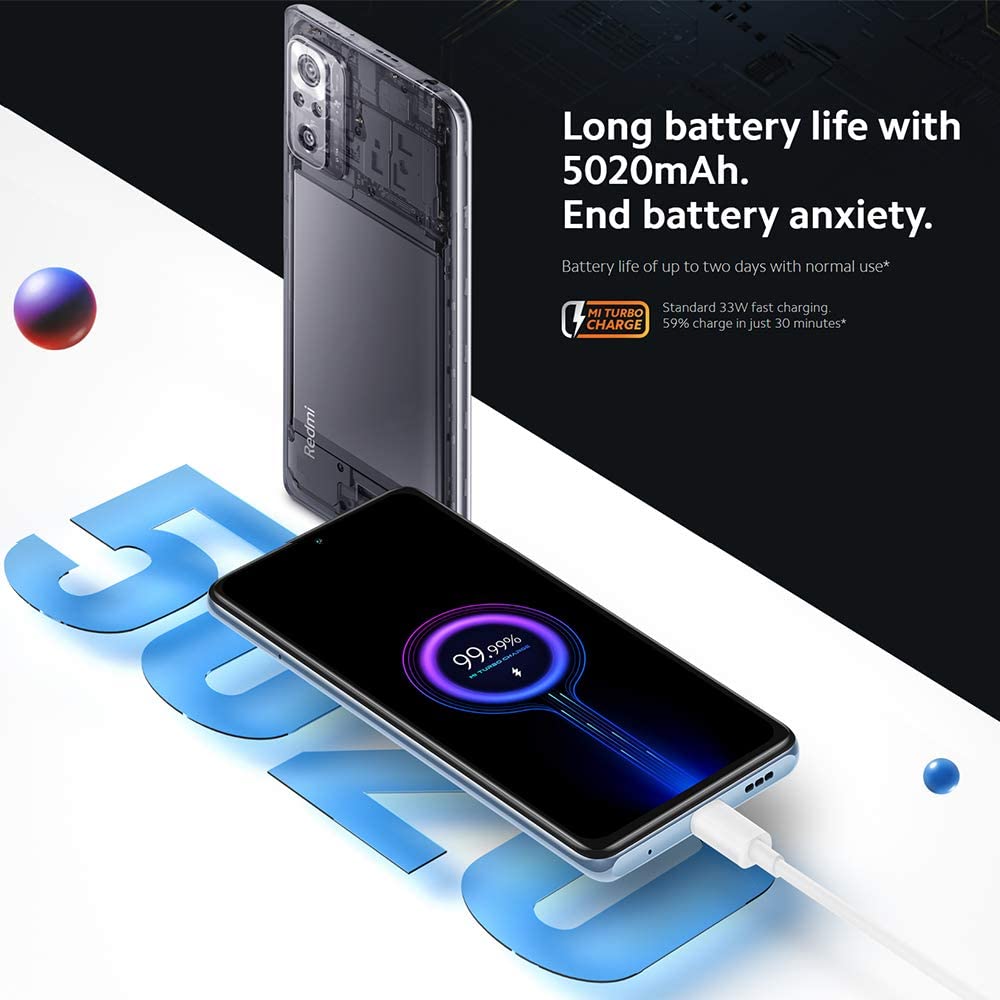 Xiaomi Redmi Note 10 Pro 6+128GB Grey