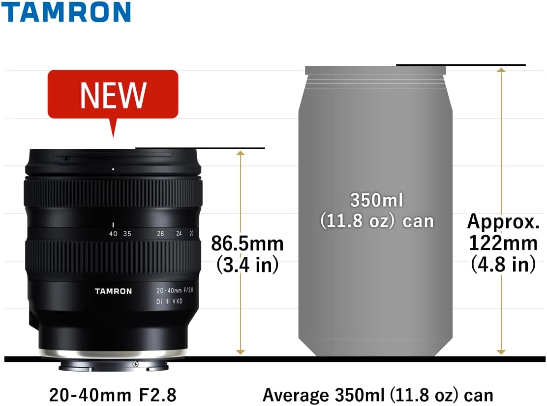 Tamron 20-40mm f/2.8 Di III VXD Lens for Sony E