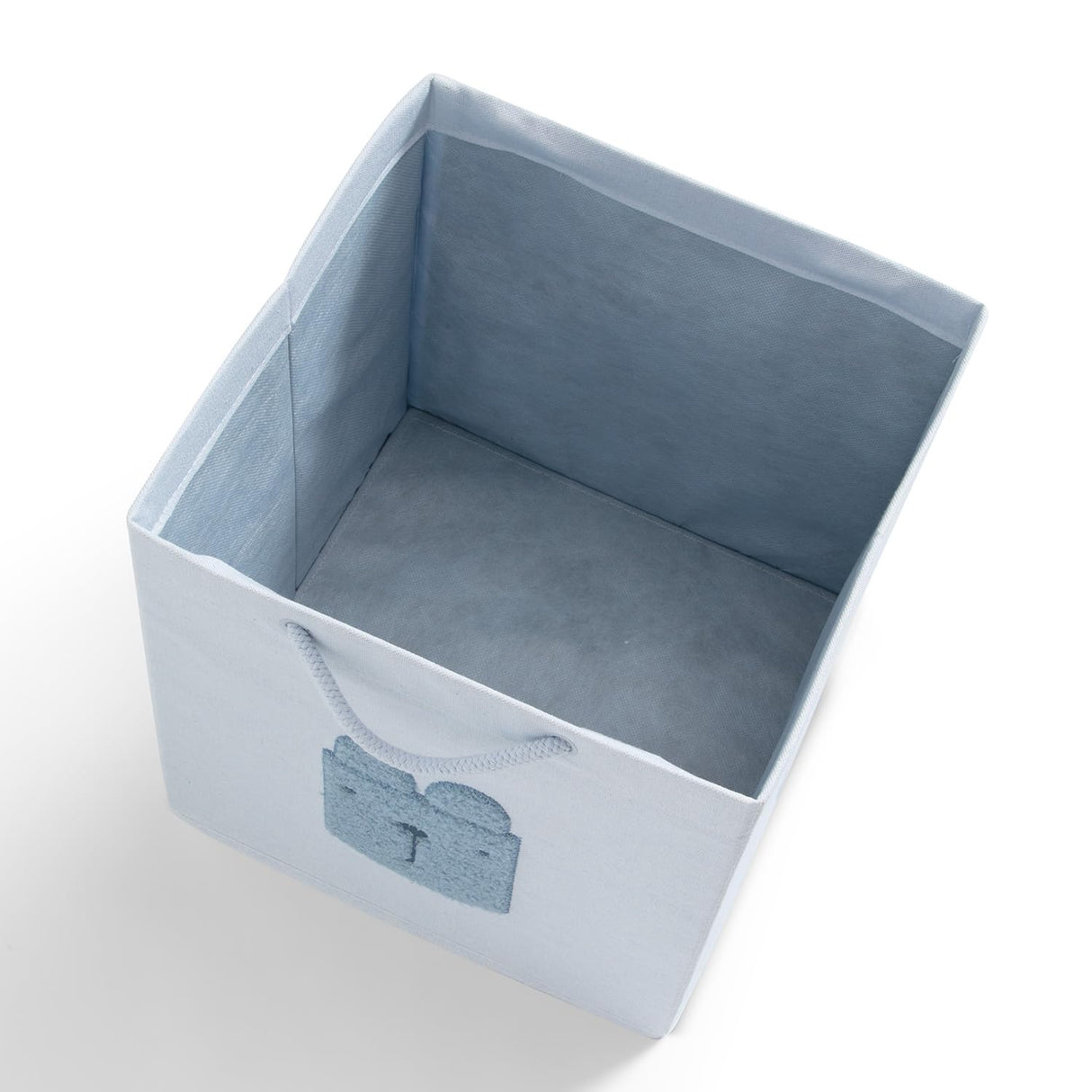 Delta Children 4-Pack Brannan Bear Fabric Storage Bins with Handles, Blue