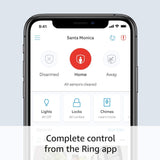 Ring - Wi-Fi Video Doorbell - Wired - Black