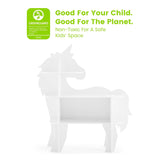 Delta Children Unicorn Bookcase - Greenguard Gold Certified, White