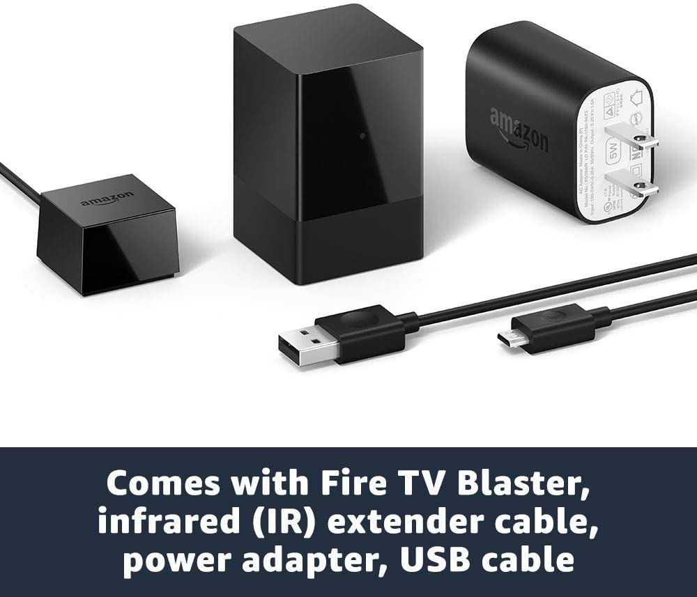 Amazon Fire TV Blaster Alexa voice control for power and volume on TV & soundbar