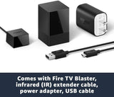 Amazon Fire TV Blaster Alexa voice control for power and volume on TV & soundbar