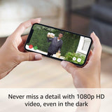 Ring - Wi-Fi Video Doorbell - Wired - Black