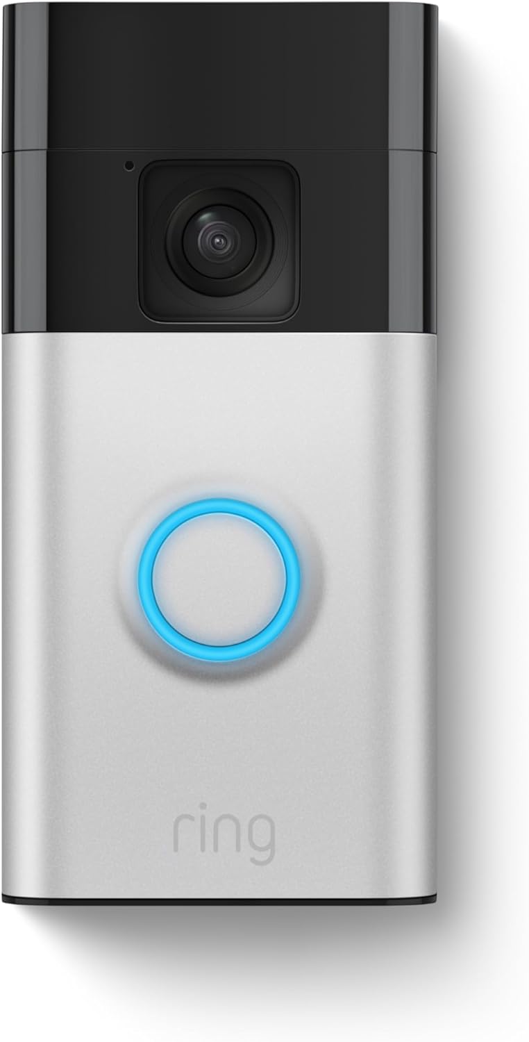 Ring Battery Doorbell - Satin Nickel